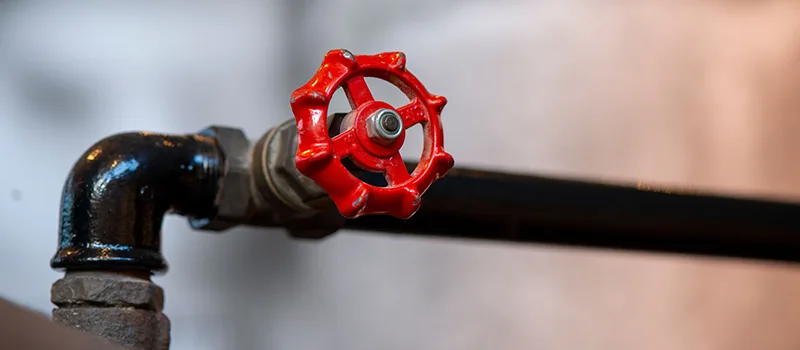 Water Valves Broken Ball Repair in Roseland, Burlington