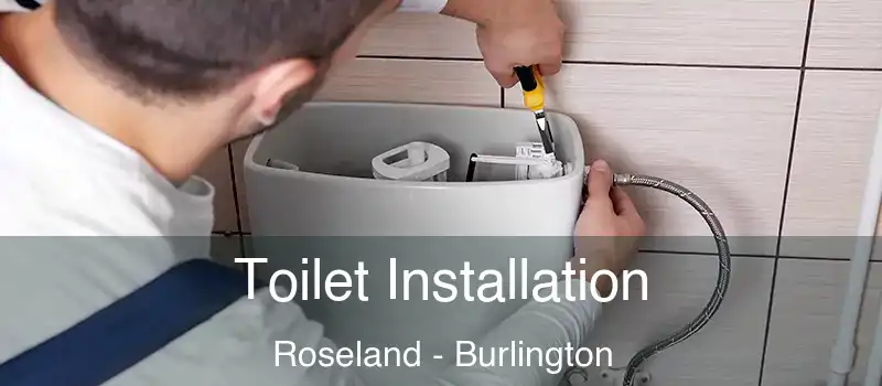 Toilet Installation Roseland - Burlington