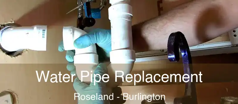 Water Pipe Replacement Roseland - Burlington